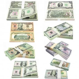 20Pcs/Pack USD Paper Bar Atmosphere Props Money for Movie TV Video Novelty Photography Tools