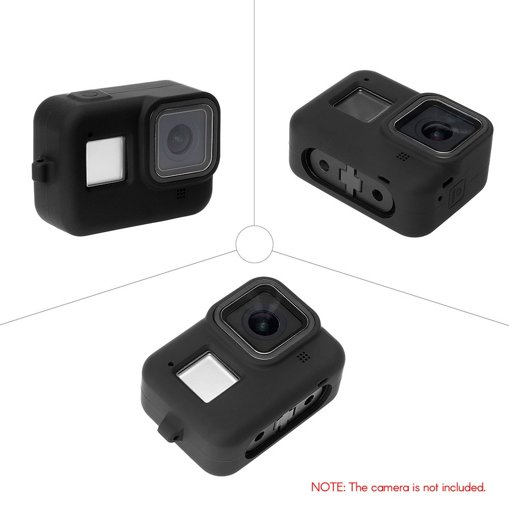 For GoPro Hero 8 Camera Soft silicone protective Case /& Lanyard Accessories u3g2